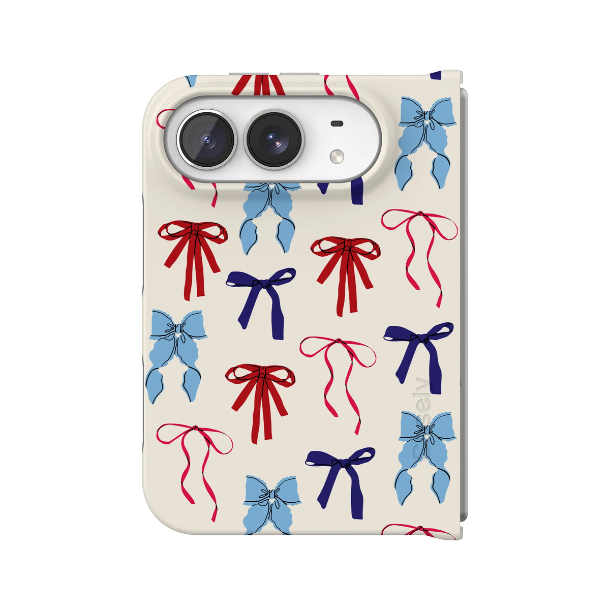 American Girlie | Red White & Blue Bows Case