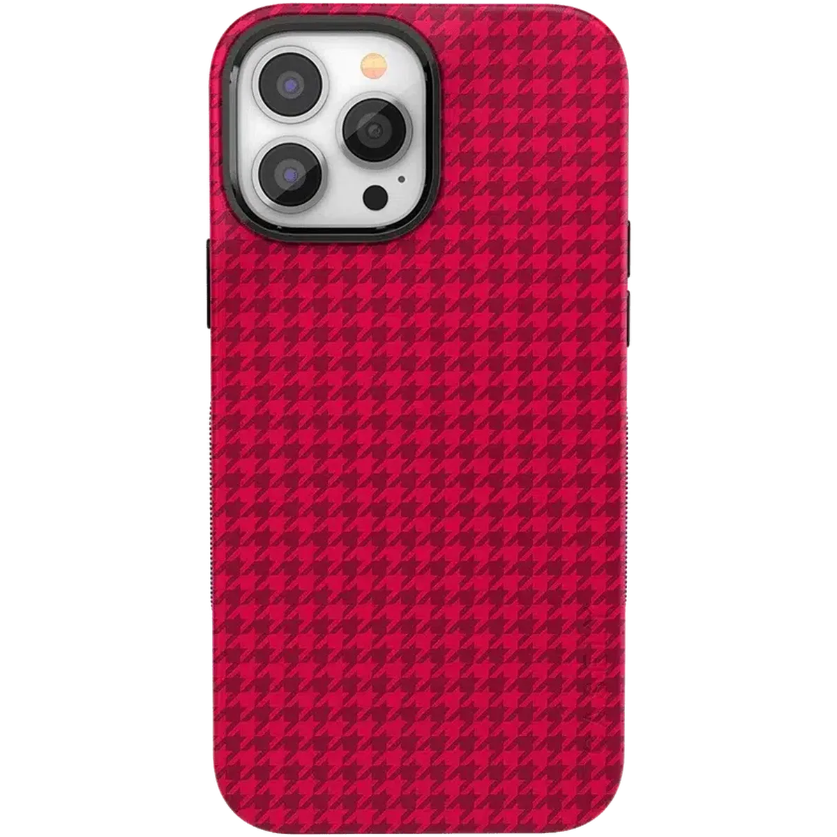 Best Dressed | Red Houndstooth Case