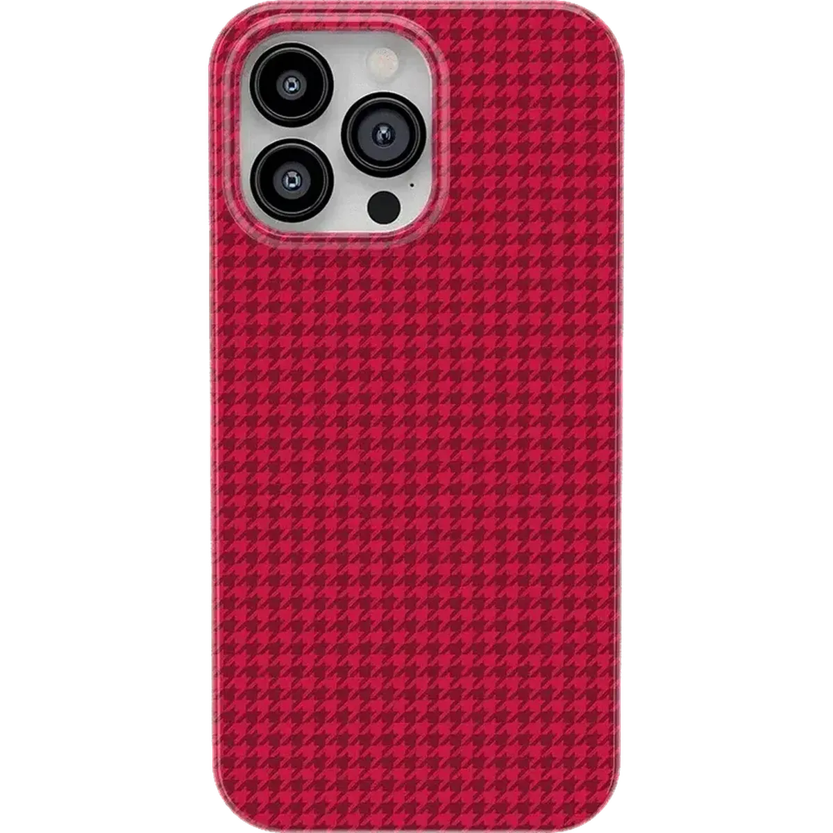 Best Dressed | Red Houndstooth Case