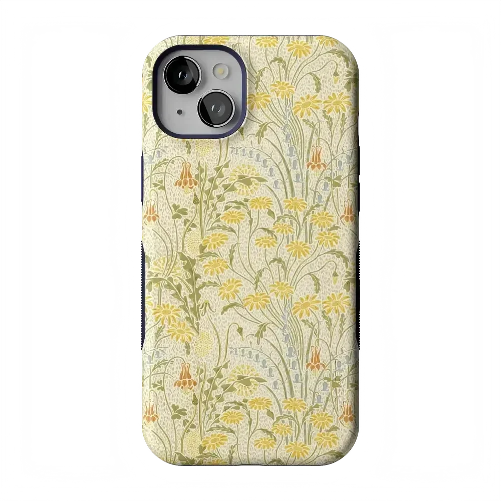 Boho Blooms | Golden Floral Case