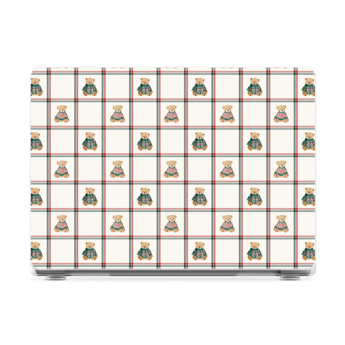 Bear Hugs | Teddy Squares Laptop Shell