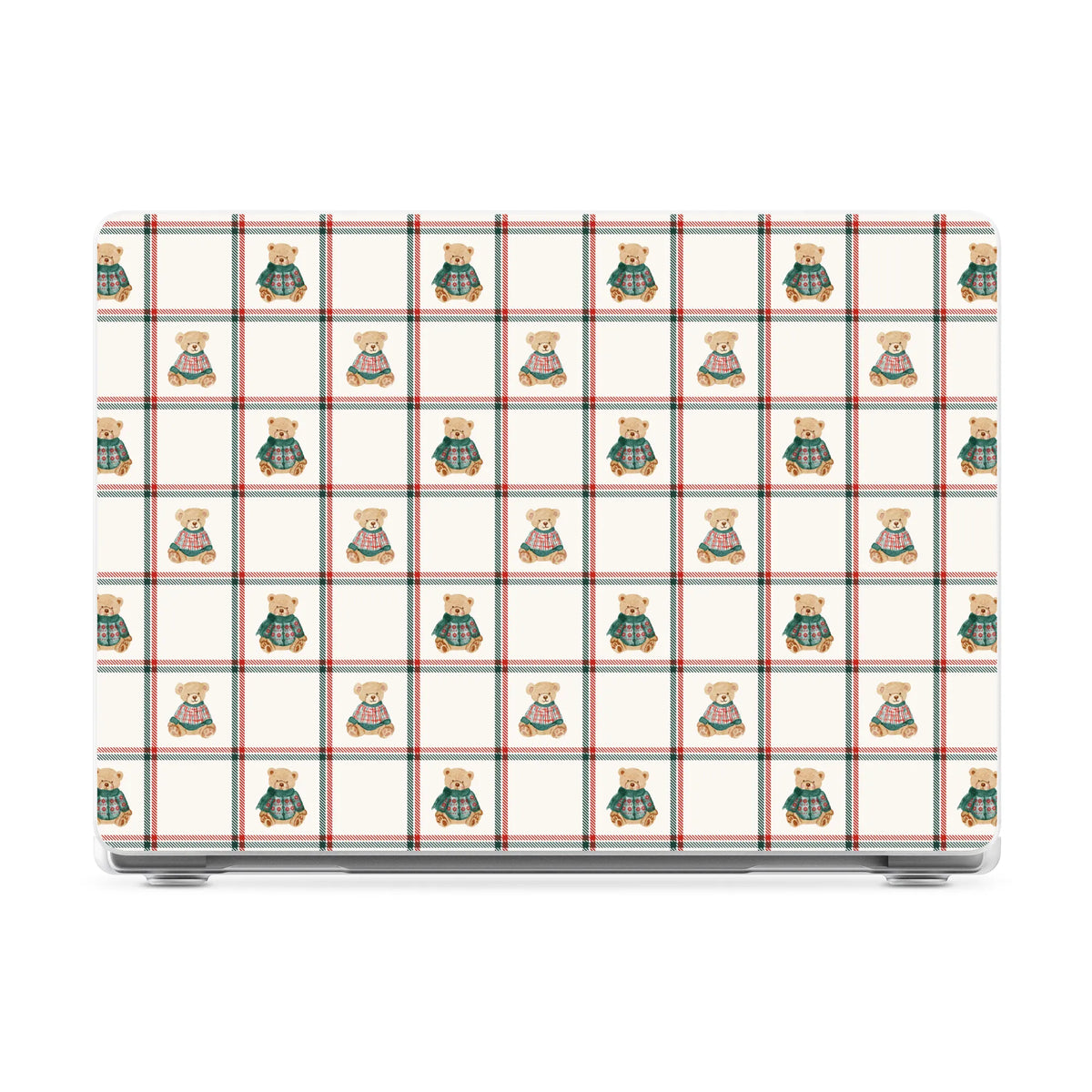 Bear Hugs | Teddy Squares Laptop Shell