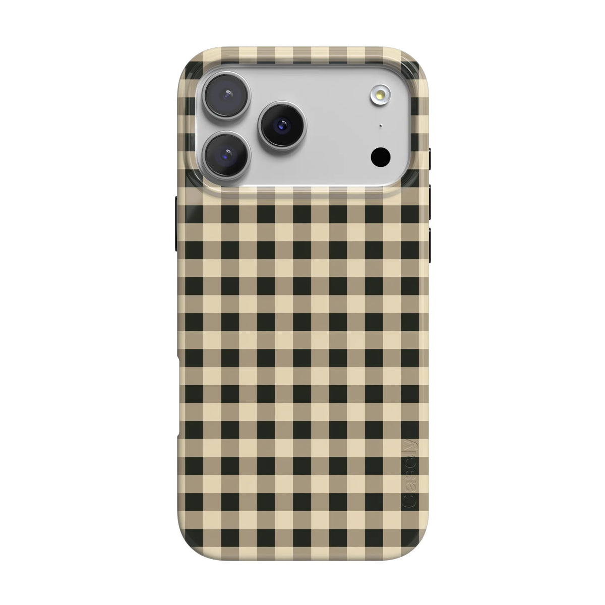 Cedar Lane | Black & Cream Gingham Case