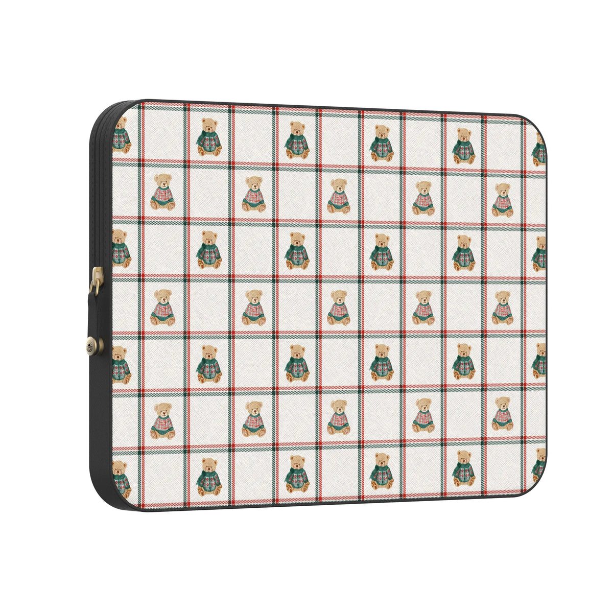 Bear Hugs | Teddy Squares Laptop Case