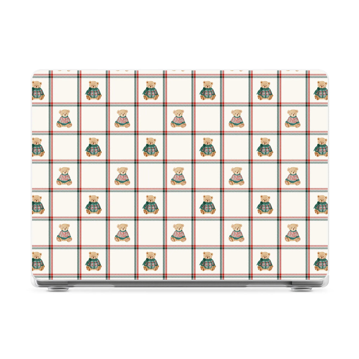 Bear Hugs | Teddy Squares Laptop Shell