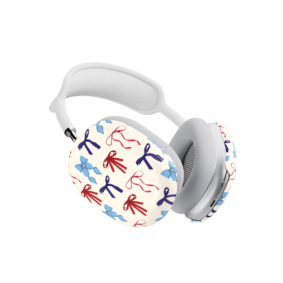 American Girlie | Red White & Blue Bows AirPods Max Case