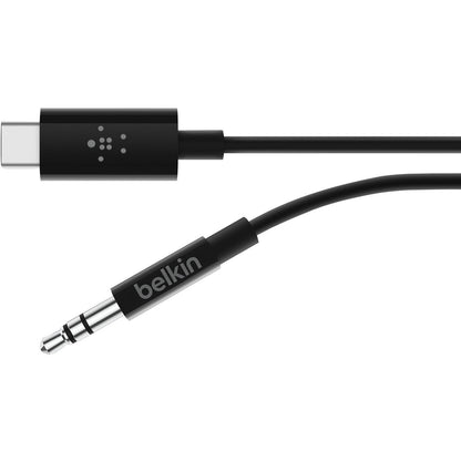 Belkin 3.5mm Audio Cable with USB-C Connector - F7U079bt03-BLK