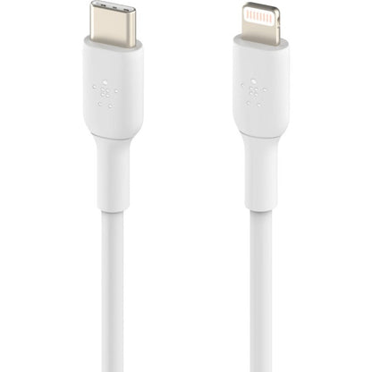 Belkin BoostCharge USB-C to Lightning Cable (1 meter / 3.3 foot, White) - CAA003BT1MWH