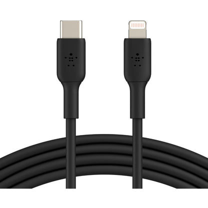 Belkin BoostCharge USB-C to Lightning Cable (1 meter / 3.3 foot, Black) - CAA003BT1MBK