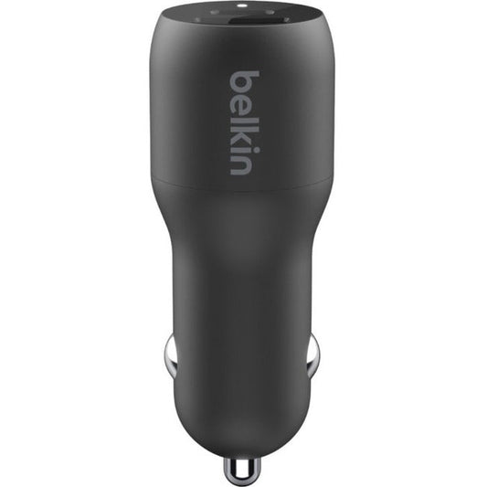 Belkin BoostCharge Dual Car Charger with PPS 37W - CCB004BTBK