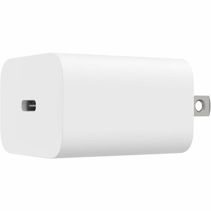 Belkin 20W Portable USB-C Wall Charger - 1xUSB-C (20W) - Fast Charge - Power Adapter - White - BBC005-WH