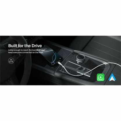 Belkin USB-A to USB-C Cable 15W, 3.3ft/1m, White - CAB021fq1MWH