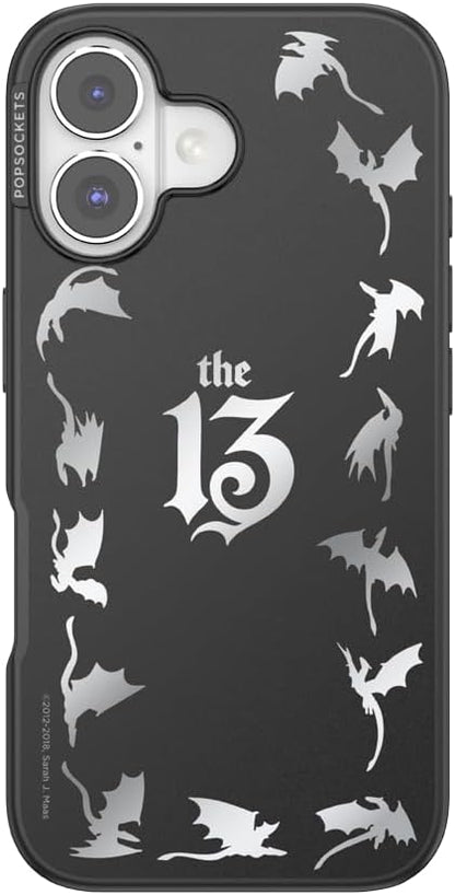 PopSockets iPhone 16 Phone Case with MagSafe, Wireless Charging Compatible, Dragon - The 13