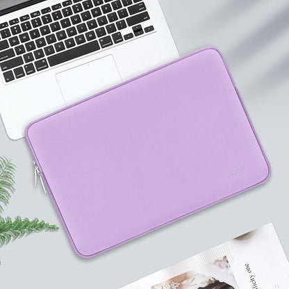 MOSISO Laptop Case 13.3 inch, 13-13.3 inch Laptop Sleeve Bag Compatible with MacBook Air/Pro 13 / Pro 14, HP Dell ASUS Lenovo Notebook, Neoprene Computer Sleeve Bag with Small Case, Purple