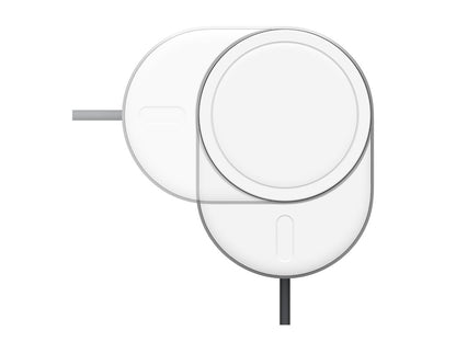 Belkin - Car wireless charging holder - magnetic with Qi2 + car power adapter - 15 Watt - Fast Charge - gray WIC008BTGR-V2