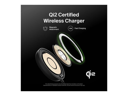 Belkin Magnetic Wireless Charger 15W Fast Charging for iPhone
