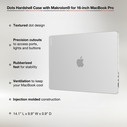 Incase Dots Hardshell with Makrolon® for MacBook Pro 16"