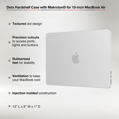 Incase Dots Hardshell with Makrolon® for MacBook Air 15"