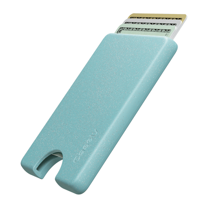 Aquamarine | Ocean Blue Shimmer MagWallet