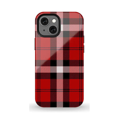 As if! | Red Plaid Case