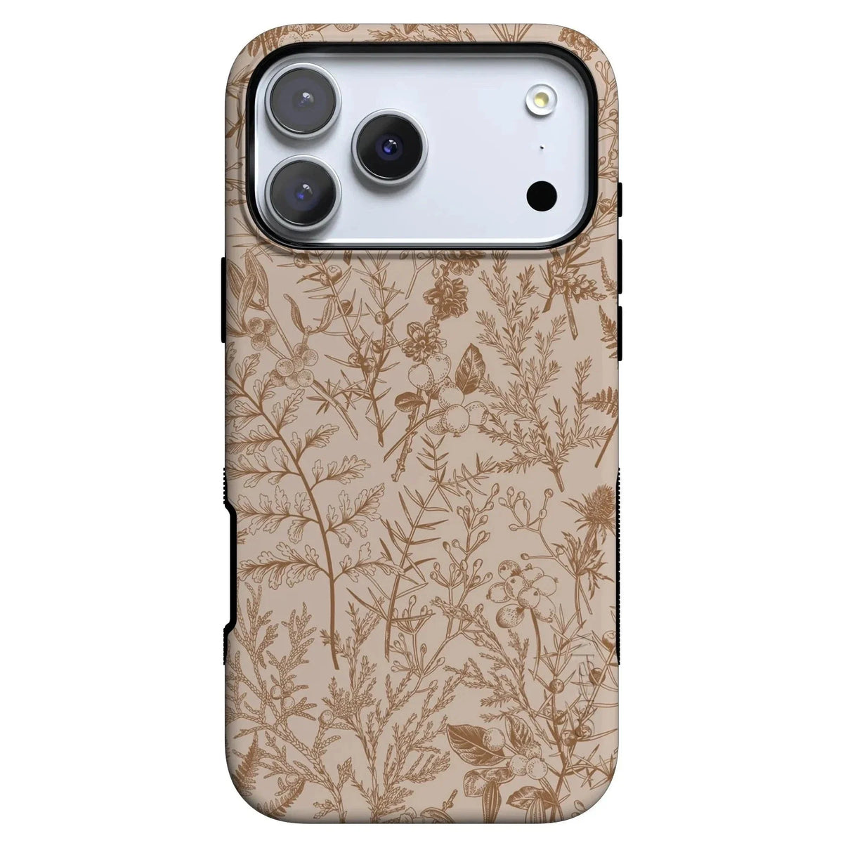 Beige Garden | Neutral Floral Case