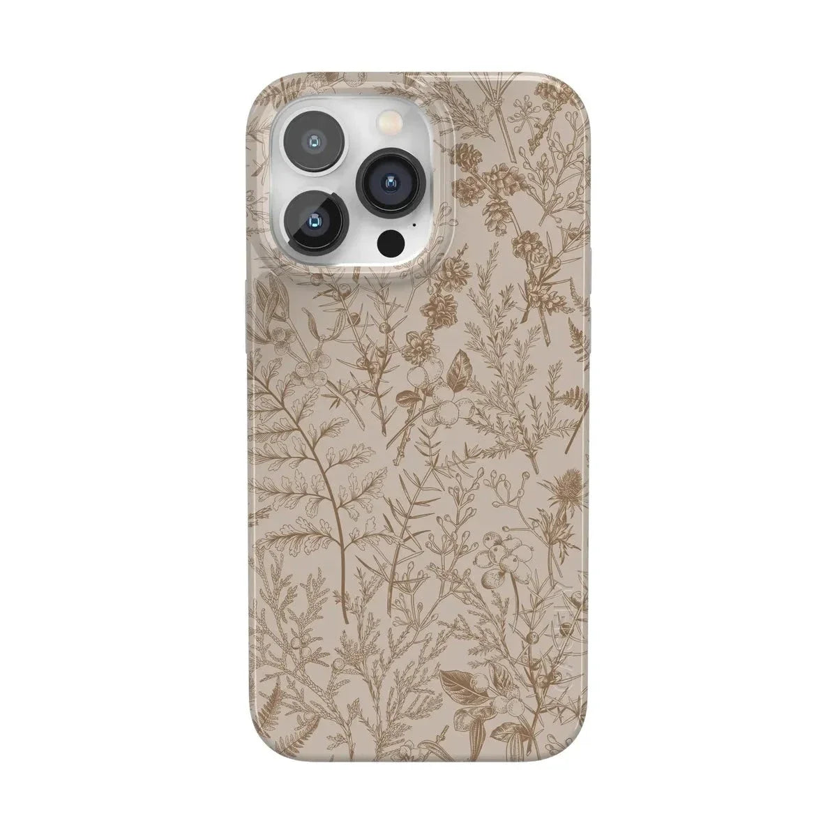 Beige Garden | Neutral Floral Case