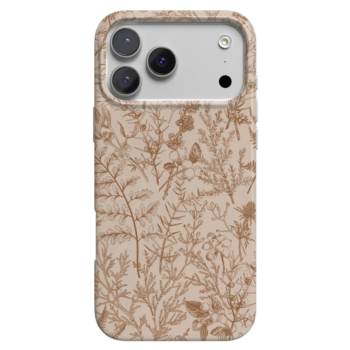 Beige Garden | Neutral Floral Case