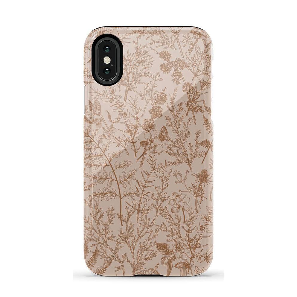 Beige Garden | Neutral Floral Case
