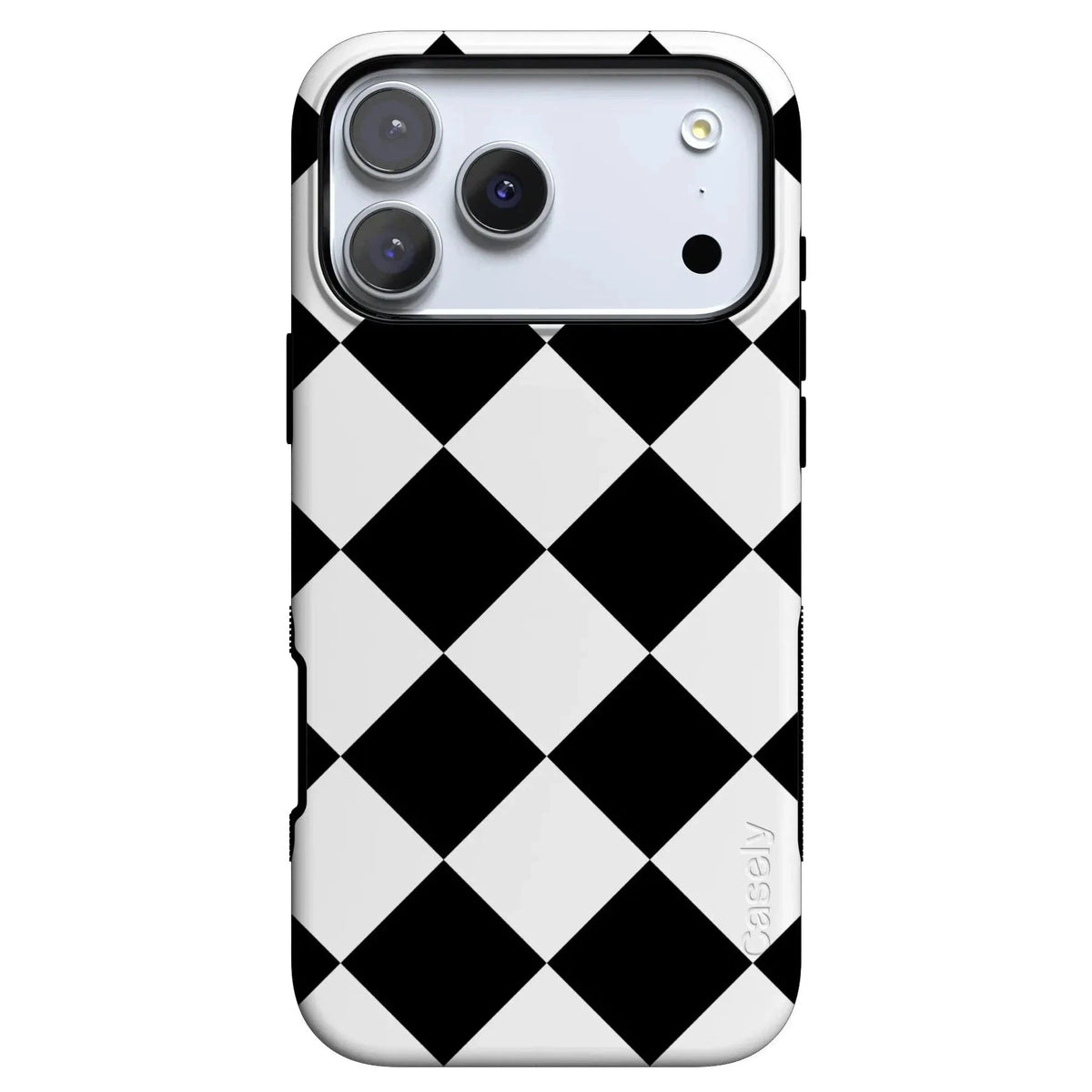 Black Checkerboard | High Contrast Design Case
