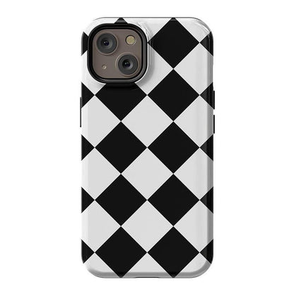Black Checkerboard | High Contrast Design Case