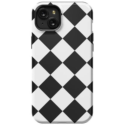 Black Checkerboard | High Contrast Design Case