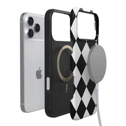 Black Checkerboard | High Contrast Design Case