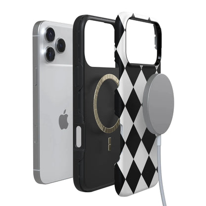 Black Checkerboard | High Contrast Design Case