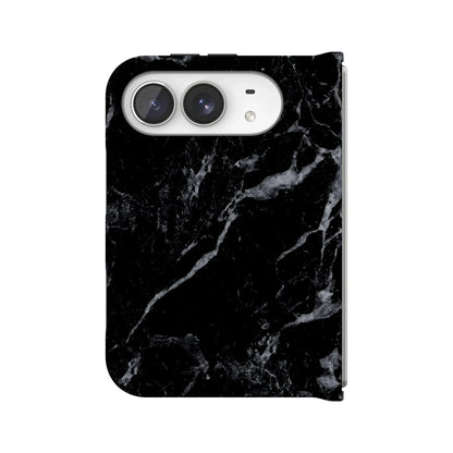 Black Pearl | Classic Black Marble Case
