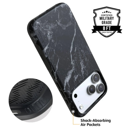 Black Pearl | Classic Black Marble Case