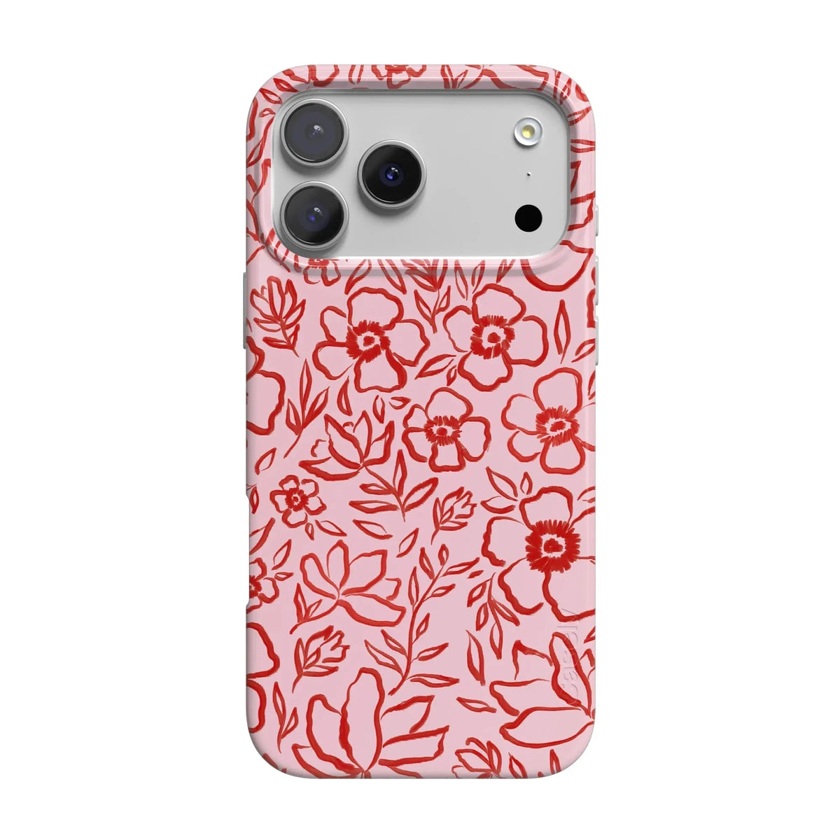 Blush Garden | Floral Doodle Case