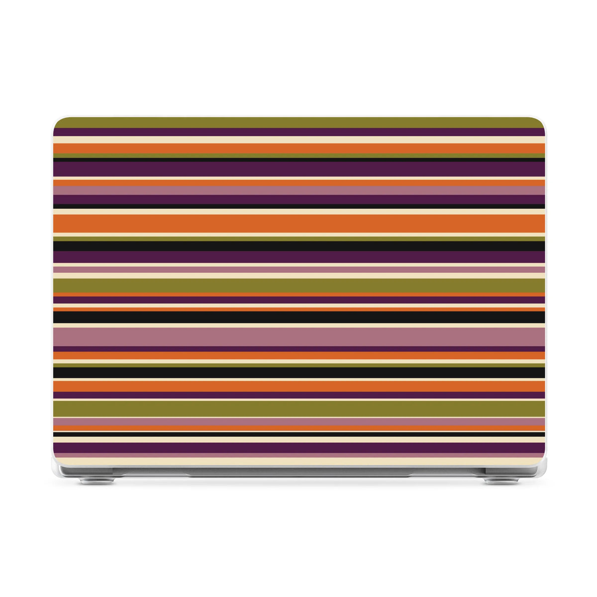 Candy Stripes | Layered Lines Laptop Shell