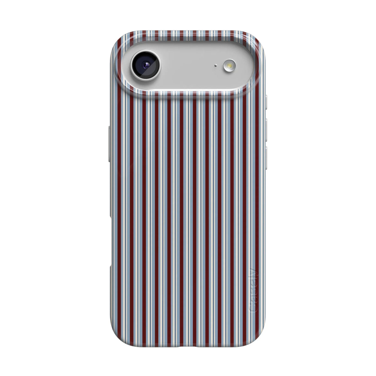 Bistro Stripes | Blue & Maroon Case