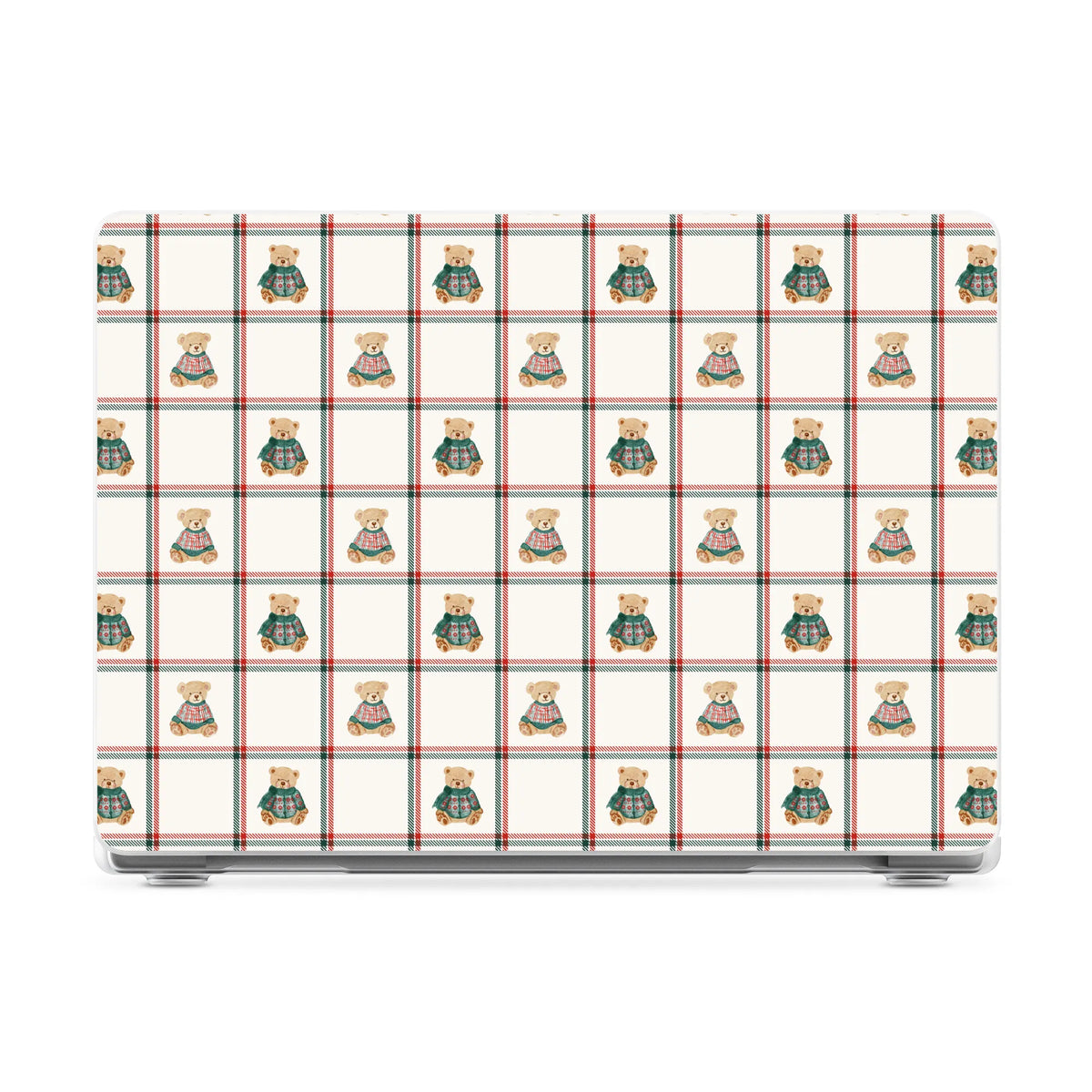 Bear Hugs | Teddy Squares Laptop Shell