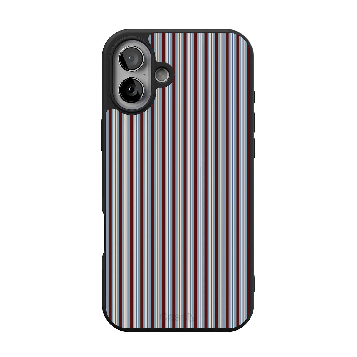 Bistro Stripes | Blue & Maroon Case