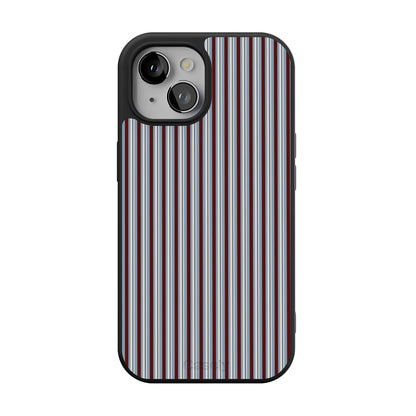 Bistro Stripes | Blue & Maroon Case