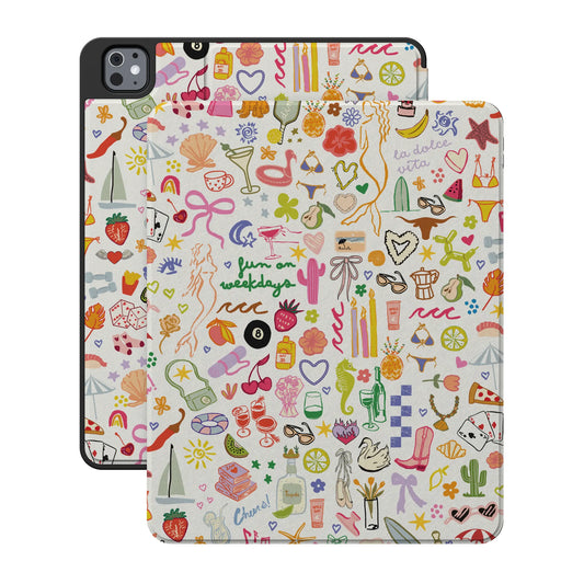 All the Fun Things | Fun on Weekdays iPad Case