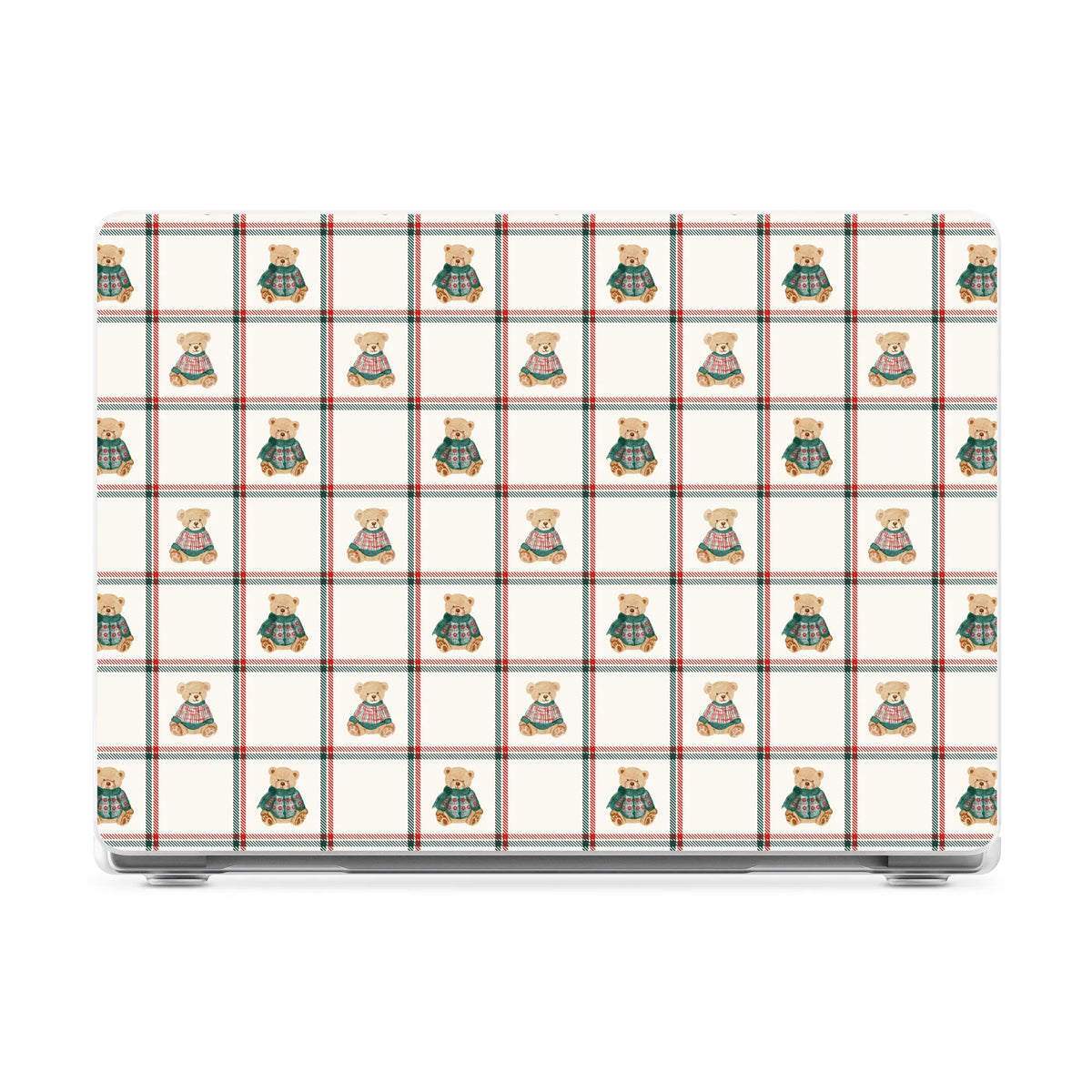 Bear Hugs | Teddy Squares Laptop Shell