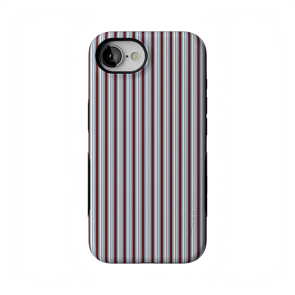 Bistro Stripes | Blue & Maroon Case
