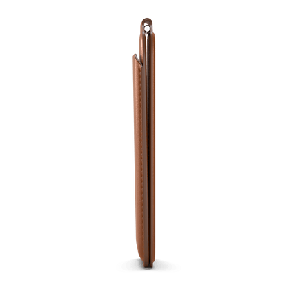 Vegan-Leather Magnetic Wallet Stand
